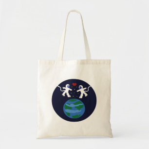 Liebe des Astronauten Tragetasche