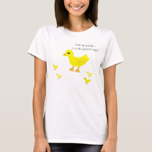 Liebe des Baby Ducky Maternity T - Shirt