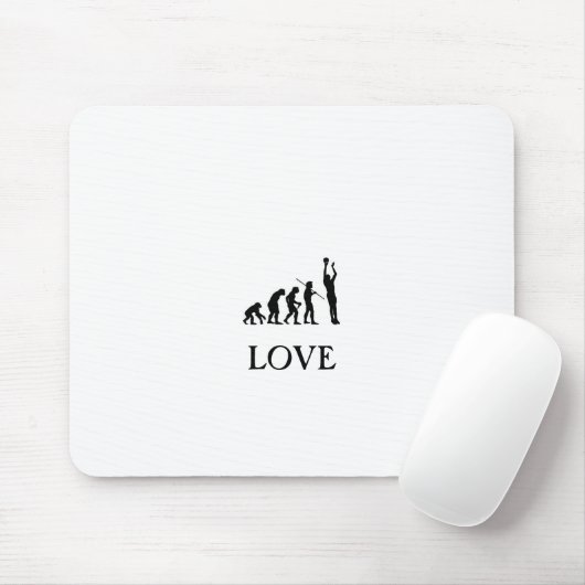 Liebe des Basketballs Mousepad (Mit Mouse)