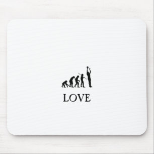 Liebe des Basketballs Mousepad