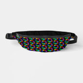 Liebe des Blumenbogens Herz Gemustert Bauchtasche (Vorderseite)