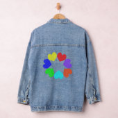 Liebe des Blumenbogens Jeansjacke (Hangar)