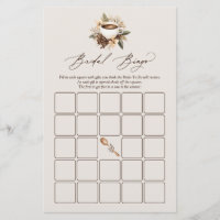 Liebe des Blumenkaffees ist Bridal Bingo Game