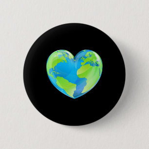 Liebe des Earth Day Button
