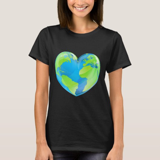 Liebe des Earth Day T-Shirt (Vorderseite)