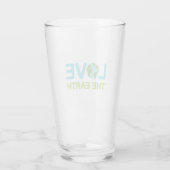 Liebe des Earth Earth Day Glas (Rückseite)