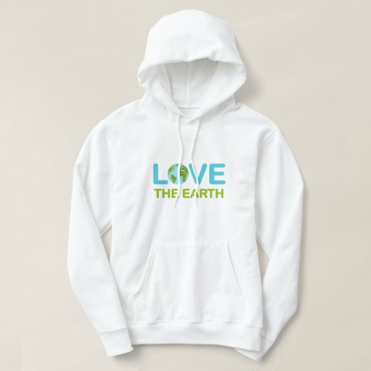 Liebe des Earth Earth Day Hoodie (Design vorne)