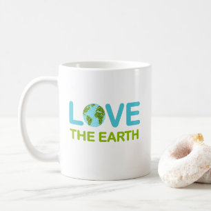 Liebe des Earth Earth Day Kaffeetasse