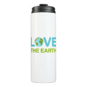 Liebe des Earth Earth Day Thermosbecher (Vorderseite)