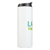 Liebe des Earth Earth Day Thermosbecher (Nach links gedreht)