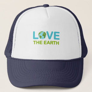 Liebe des Earth Earth Day Truckerkappe