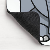 Liebe des Elefant-Schuh-I Sie Mousepad (Ecke)