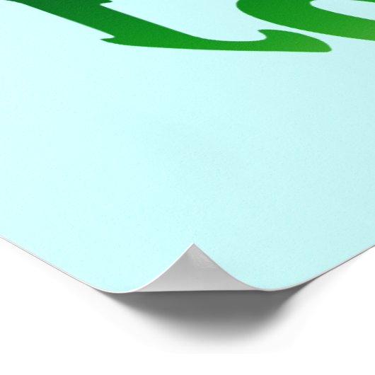 Liebe des Erdplakats Poster (Ecke)