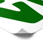 Liebe des Erdplaneten Poster (Ecke)