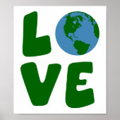 Liebe des Erdplaneten Poster (Vorne)