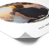 Liebe des Fotos "Circle Frames" Poster (Ecke)