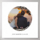 Liebe des Fotos "Circle Frames" Poster (Vorne)