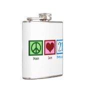 Liebe des Friedens 21 Flachmann (Rechts)