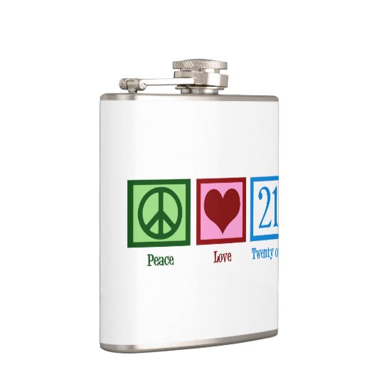 Liebe des Friedens 21 Flachmann (Rechts)