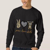 Liebe des Friedens 29 Sweatshirt (Vorderseite)