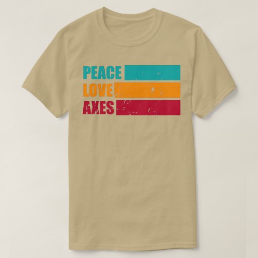 Liebe des Friedens 4 T-Shirt (Design vorne)