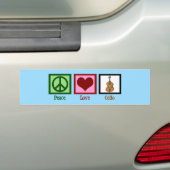 Liebe des Friedens Autoaufkleber (Auf Auto)