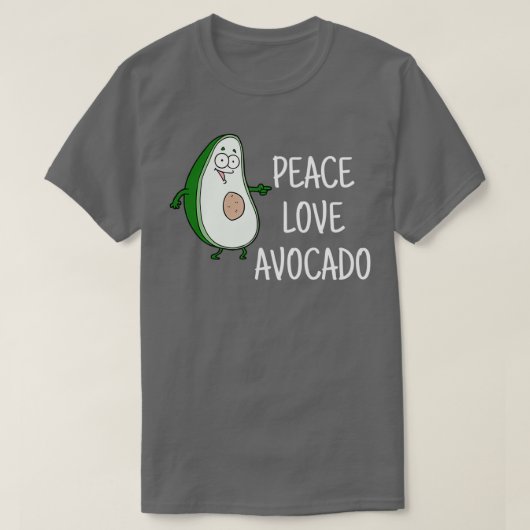 Liebe des Friedens Avocados 2 T-Shirt (Design vorne)
