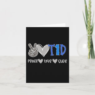 Liebe des Friedens Behandlung Typ 1 Diabetes Karte