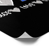 Liebe des Friedens Behandlung Typ 1 Diabetes Poster (Ecke)