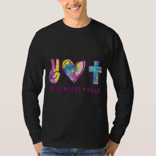 Liebe des Friedens beten Gott Jesus Christlich Hip T-Shirt