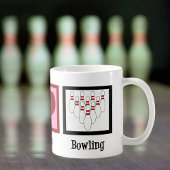 Liebe des Friedens Bowling Niedlich Kaffeetasse