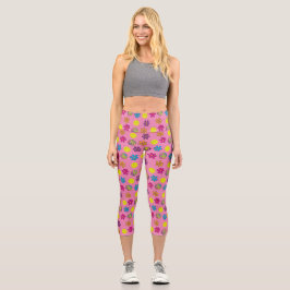 Liebe des Friedens Capri Leggings