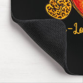 Liebe des Friedens Dankbarkeit Türkei Witziger Ern Mousepad (Ecke)
