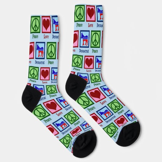 Liebe des Friedens Demokratische Partei Niedlich b Socken (Rechts)
