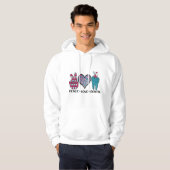 Liebe des Friedens Dental Cooles Shirt (Vorne ganz)
