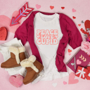 Liebe des Friedens Der Valentinstag T-Shirt