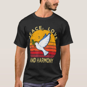 Liebe des Friedens Harmonie Taube des Friedens Hip T-Shirt