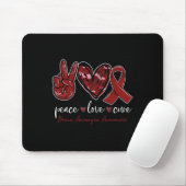 Liebe des Friedens heilt Hirnaneurysma Mousepad (Mit Mouse)
