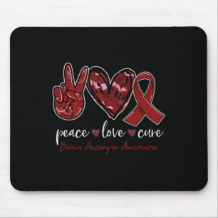 Liebe des Friedens heilt Hirnaneurysma Mousepad