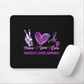 Liebe des Friedens Heilung der Bauchspeicheldrüsen Mousepad (Mit Mouse)