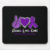 Liebe des Friedens Heilung der Bauchspeicheldrüsen Mousepad (Vorne)