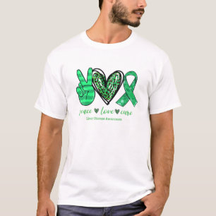 Liebe des Friedens Heilung der grünen Multifunkti T-Shirt
