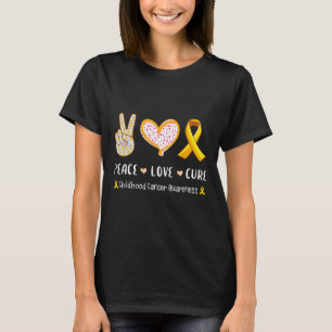 Liebe des Friedens Heilung der Krebserkrankung im T-Shirt