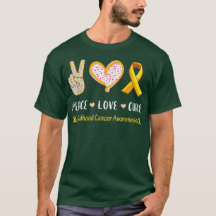 Liebe des Friedens Heilung der Krebserkrankung im T-Shirt
