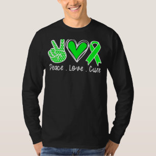 Liebe des Friedens Heilung des Grünen Ribbon Duche T-Shirt