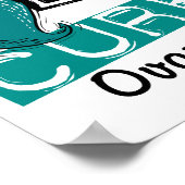 Liebe des Friedens Heilung des Ovarialkarzinoms Poster (Ecke)