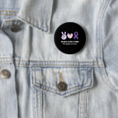 Liebe des Friedens Heilung Fibromyalgie Aufklärung Button (Beispiel)