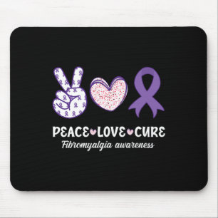 Liebe des Friedens Heilung Fibromyalgie Aufklärung Mousepad