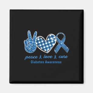 Liebe des Friedens Heilung Leoparden Diabetes Bewu Magnet