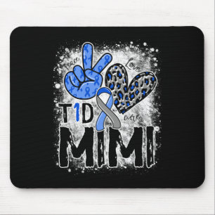 Liebe des Friedens Heilung Typ 1 Diabetes Aufkläru Mousepad